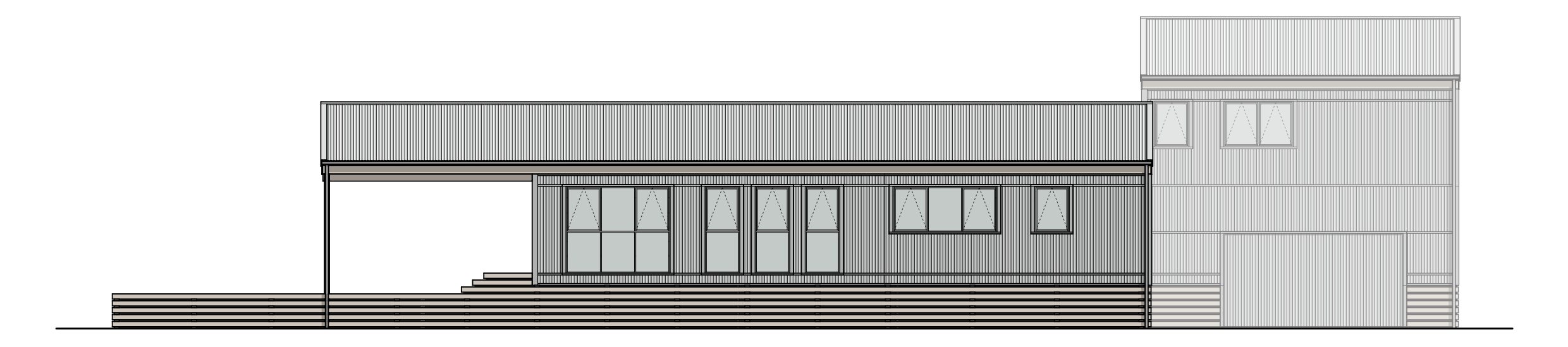 Exterior Elevation - West