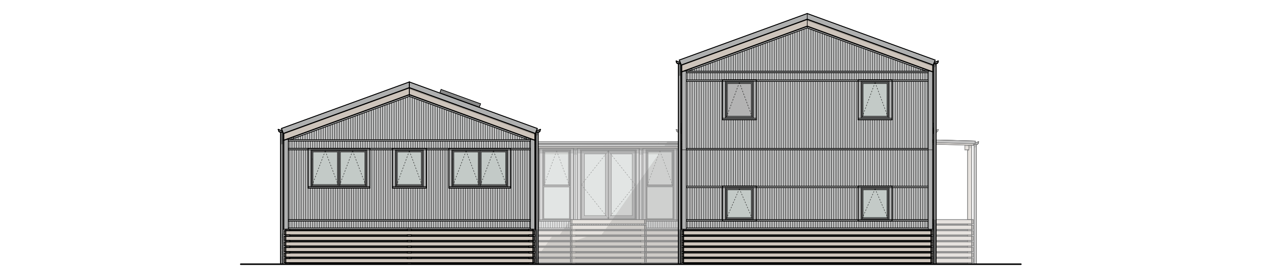 Exterior Elevation - South