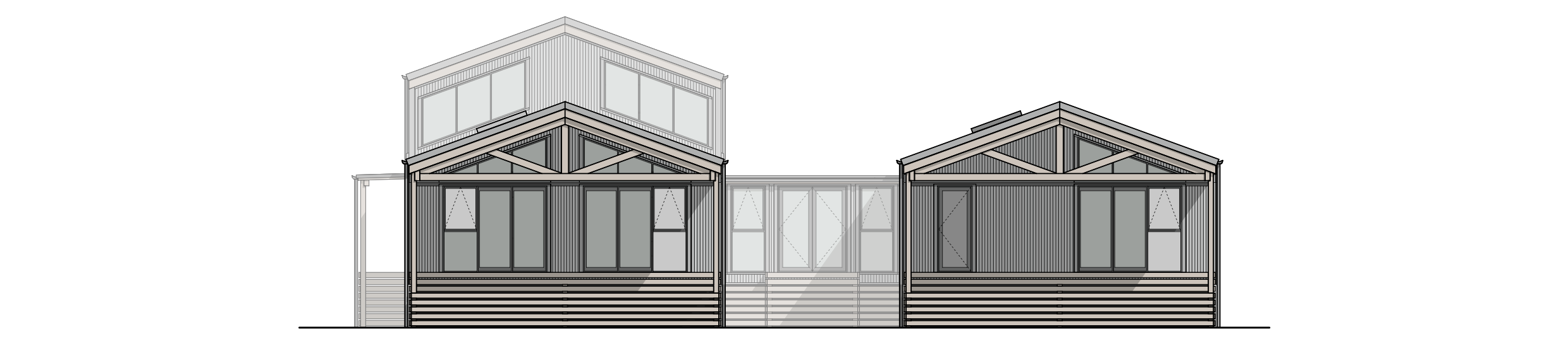 Exterior Elevation - North
