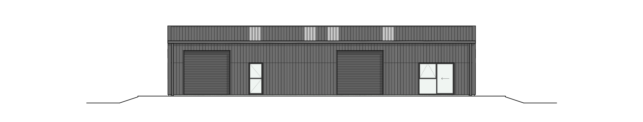 Exterior Elevation - South-East